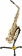 Стойка для альт/тенор саксофона, напольная, с футляром Hercules DS530BB